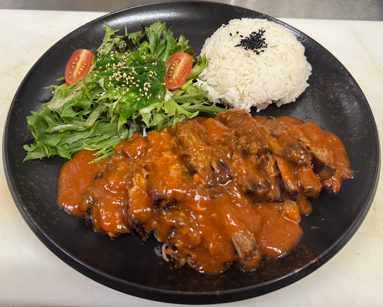 Babi Pangang met Rijst